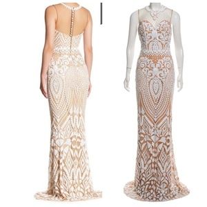 Terani Couture Sequin Embellished Gown